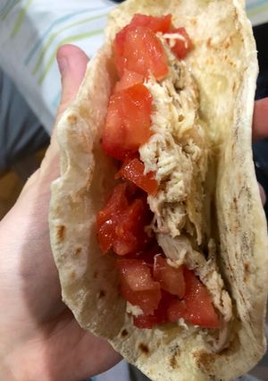 Una foto de Tacos de pollo