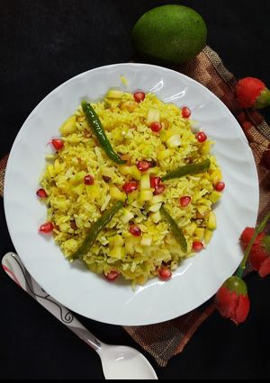 मैंगो राइस(mango rice recipe in hindi) रेसिपी मुख्य फोटो
