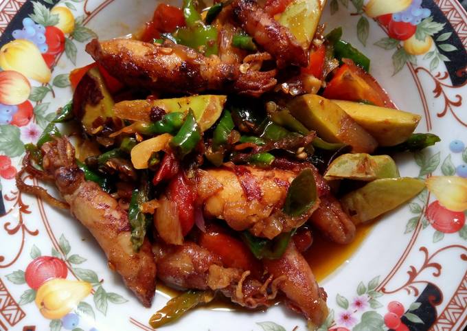 Bagaimana cara membuat Oseng2 cumi asin+ jengkol dijamin enak