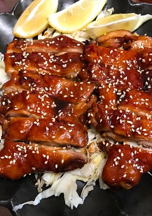 照燒雞腿排 的食譜成品照片