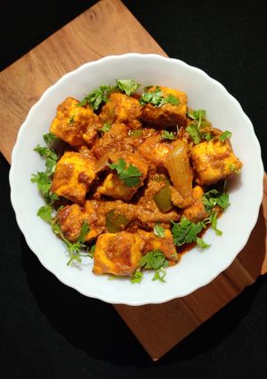 A picture of KADHAI PANEER..