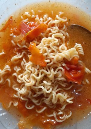 Foto resep Indomie kuah pedes asem