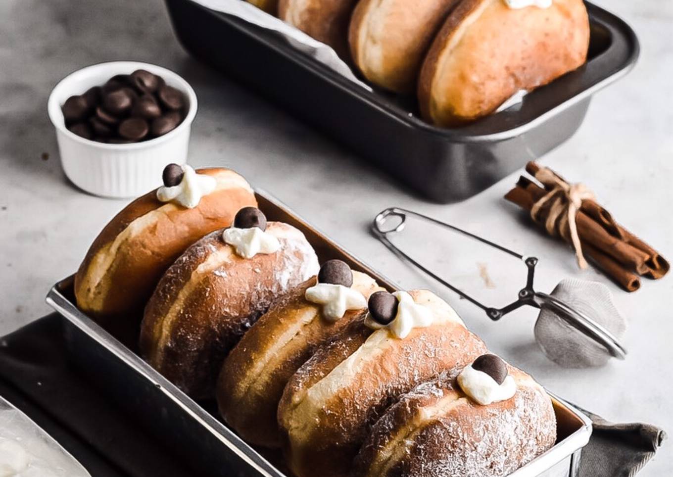 Sourdough Bomboloni