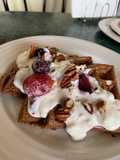 Cacao waffle fit