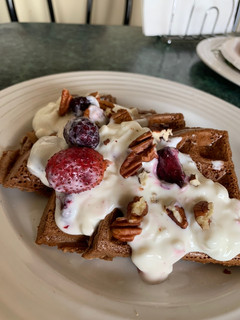 Una foto de Cacao waffle fit