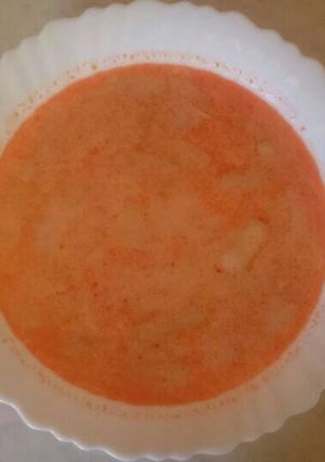 Tejfölös zöldbableves recept fotója