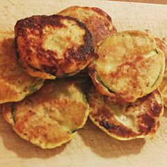 A picture of Fried Zucchini (Vegan).