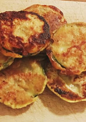 A picture of Fried Zucchini (Vegan).