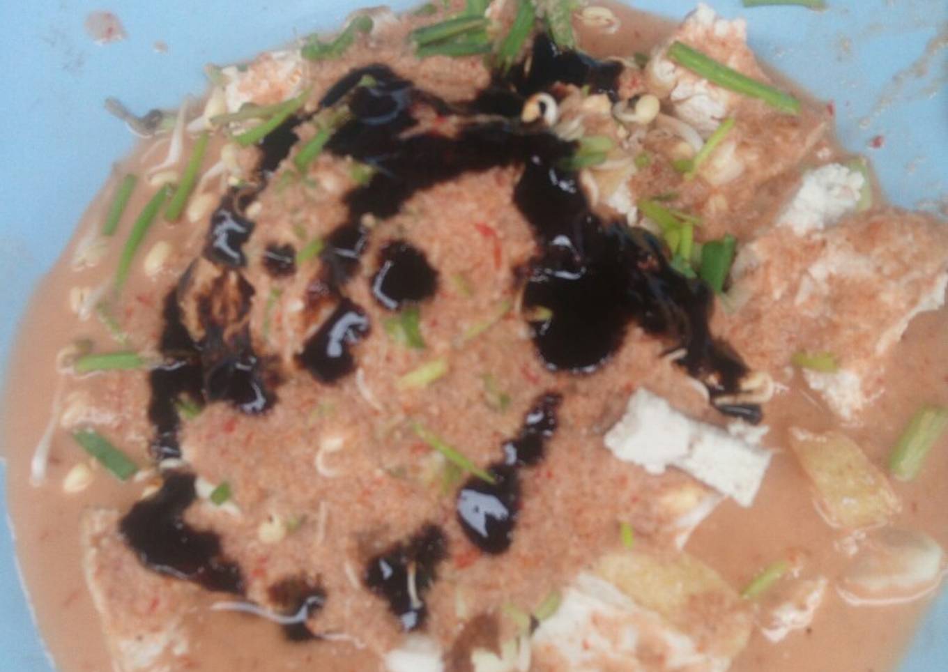 Tahu bumbu kecap "Menu Praktis Untuk Sarapan"