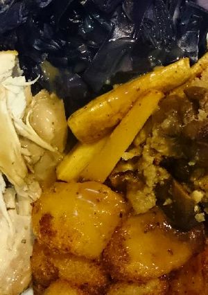 A picture of IPG's Roast Chicken Dinner.