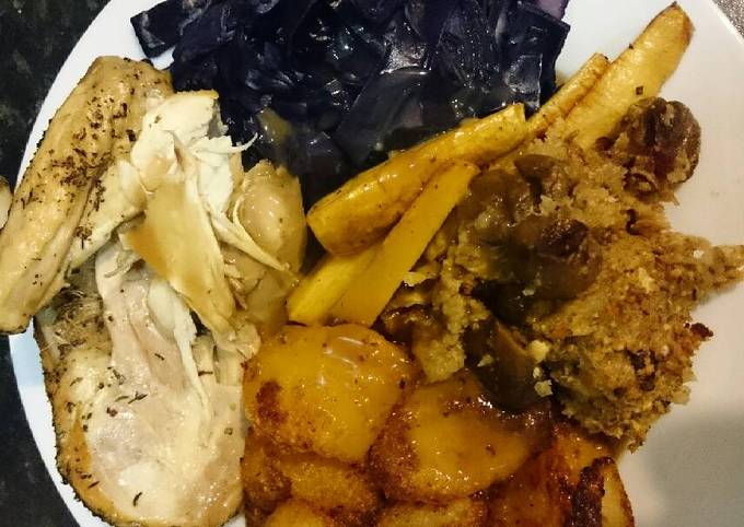 Recipe: Perfect IPG's Roast Chicken Dinner