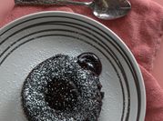 A picture of chocolate fondant icing