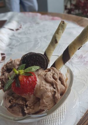 Foto resep Ice cream milo homemade
