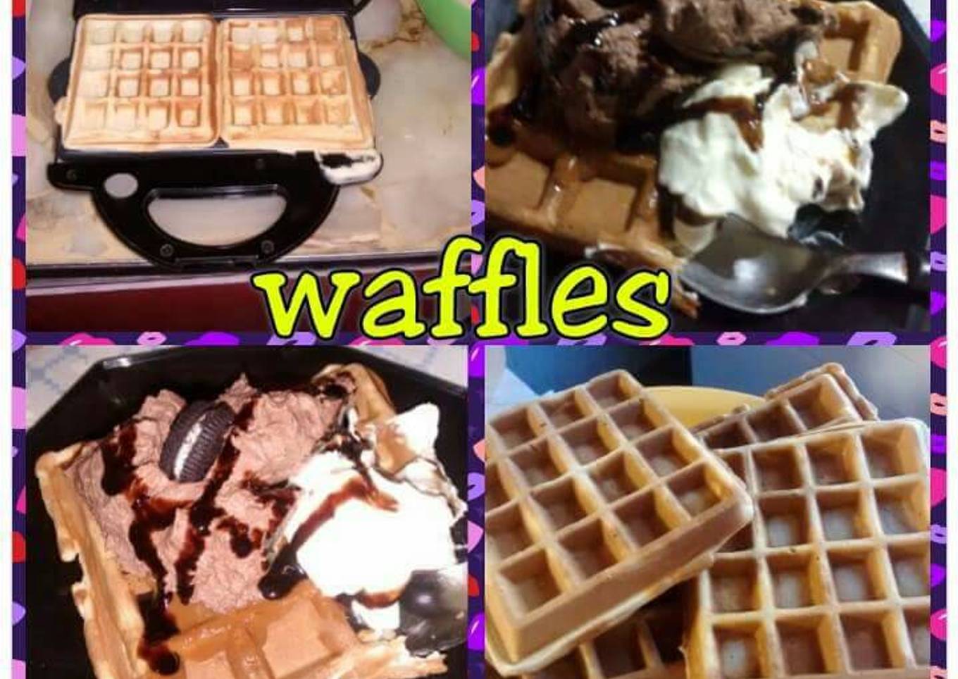 Waffles súper rápidos