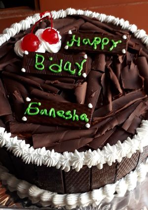 Foto resep Blackforest Panggang