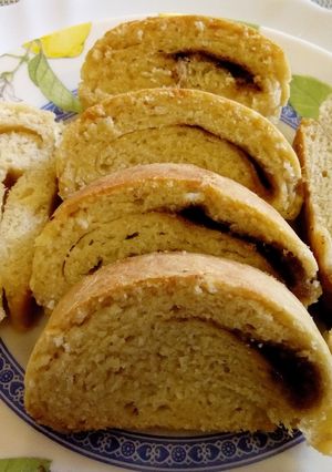 A picture of Cinnamon bread.
