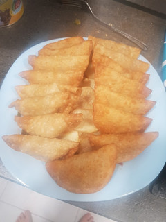 Una foto de Empanadas de secreto ibérico con bechamel de roquefort