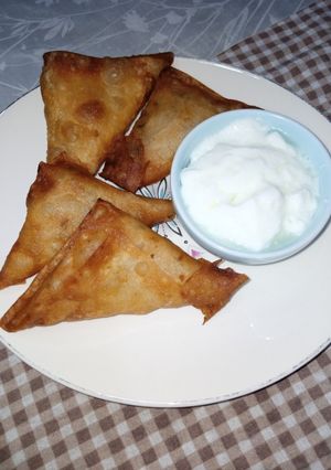 A picture of Potato Samosa.