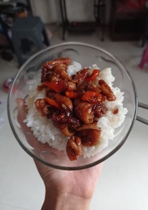 Foto resep Oseng kulit ayam