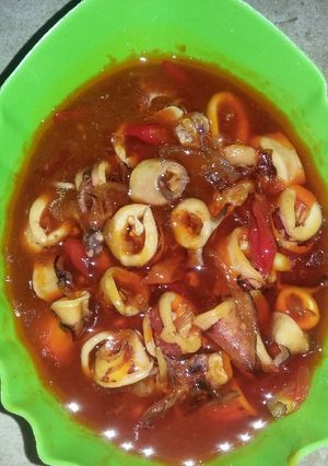 Foto resep Cumi asam manis