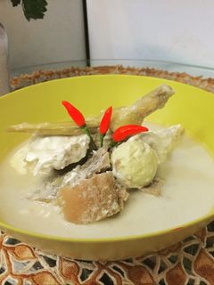 Foto resep Ikan asin masak lemak/telang batanak