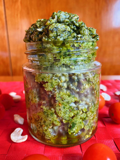 Una foto de Pesto de anacardos