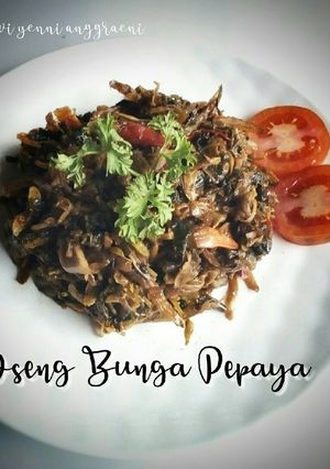 Foto resep 24. Oseng Bunga Pepaya