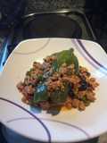 Archuchas rellenas con carne de pavo