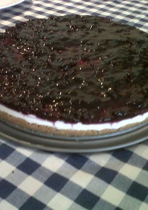 Una foto de Tarta de queso fría