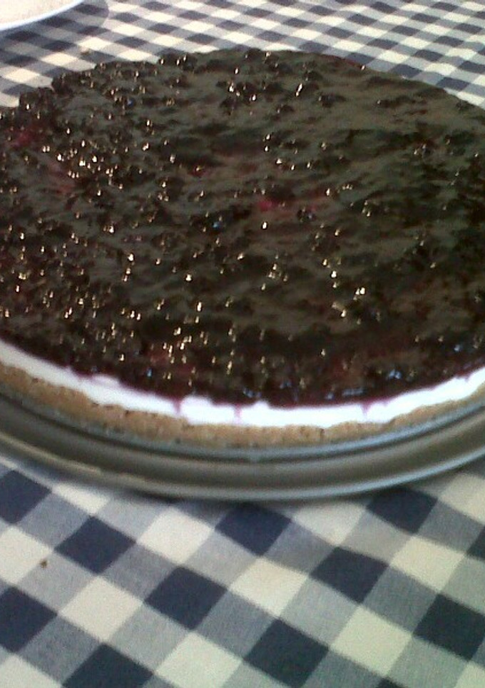 Una foto de Tarta de queso fría