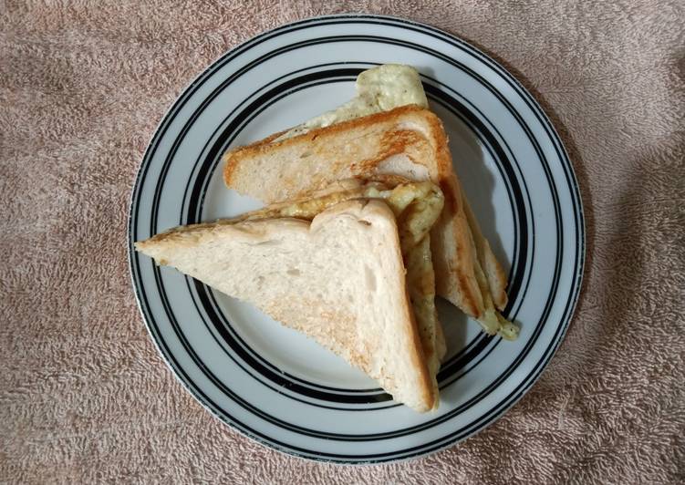 Steps to Make Any-night-of-the-week Egg sandwich