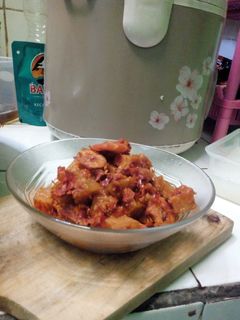 Foto resep Sambal goreng kentang udang pedas