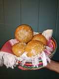 Bollos rellenos de queso crema