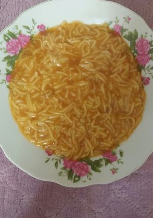 عکسی از دستور سوپ ساده و فوری ورمیشل