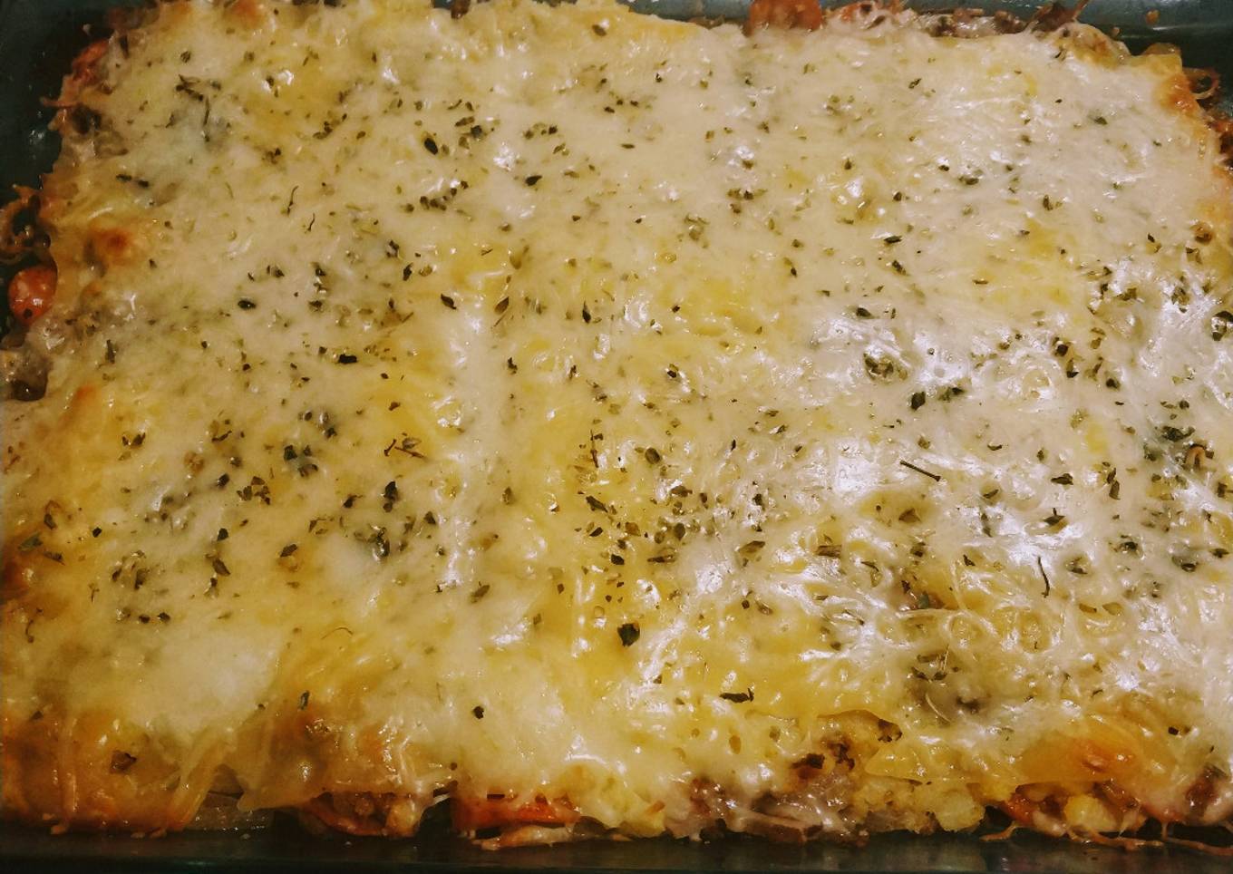 Pastel de Patata con Carne Picada y Verdura