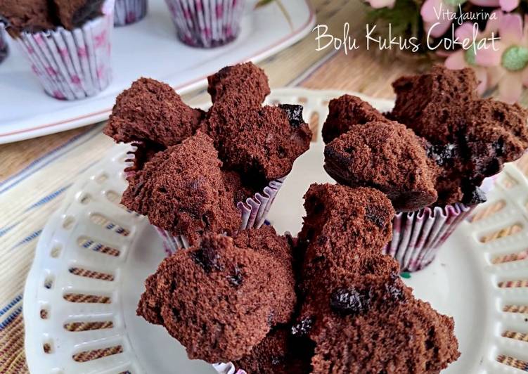 Resep Bolu Kukus Cokelat Mekar (Triple Chocolate??), Lezat