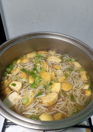 Foto resep Sayur toge tahu