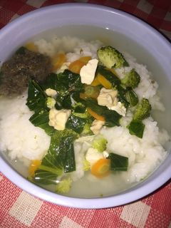 Foto resep MPASI 10m+ Sayur Sawi Tahu Tempe Teri Medan