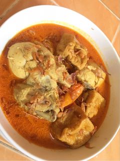 Foto resep Opor Ayam Tahu Pedas