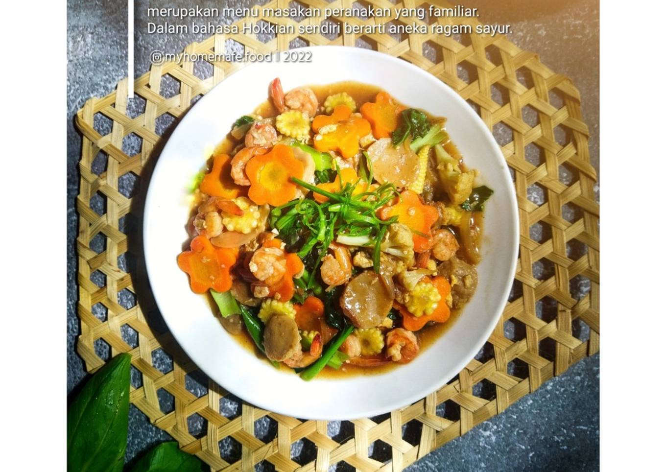 Resep Cap cay Kuah Kental yang Menggugah Selera