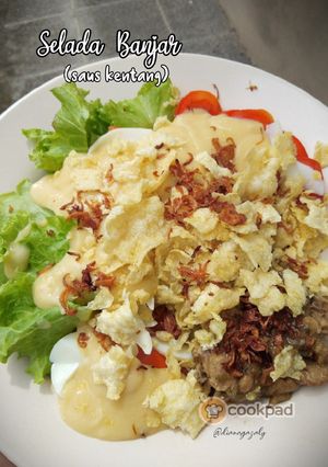 Foto resep Selada Banjar (saus kentang)