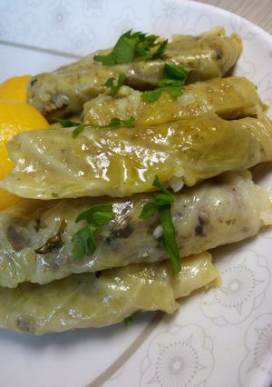 صورة لوصفة ورق ملفوف 😋😋