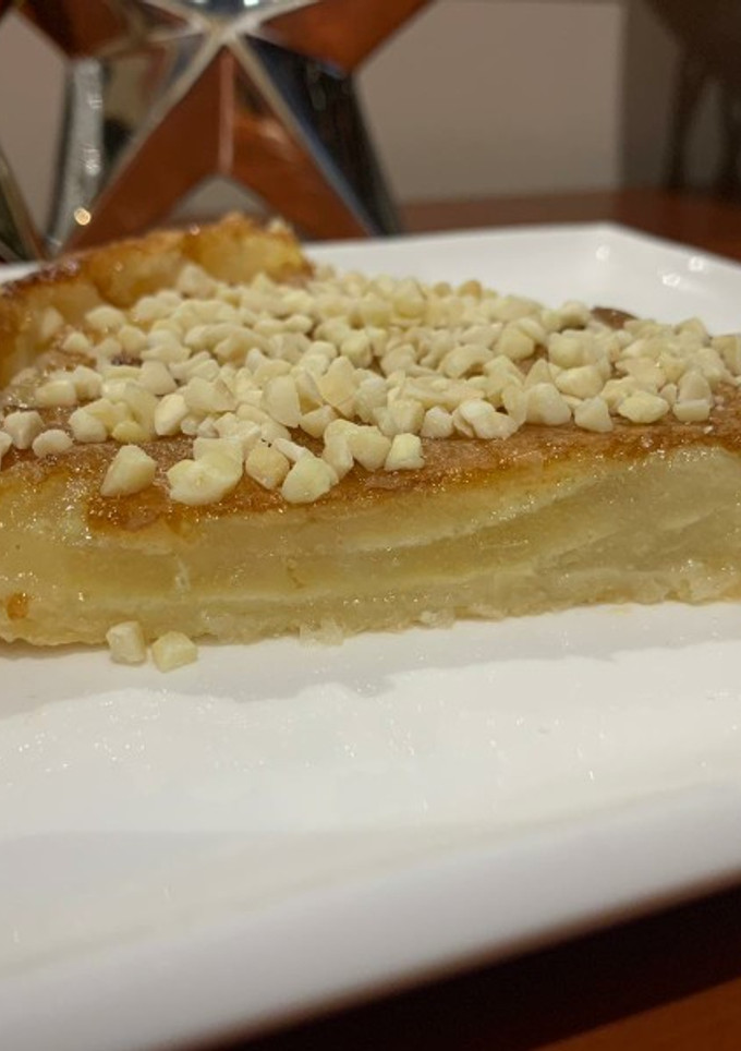 Una foto de Tarta de peras