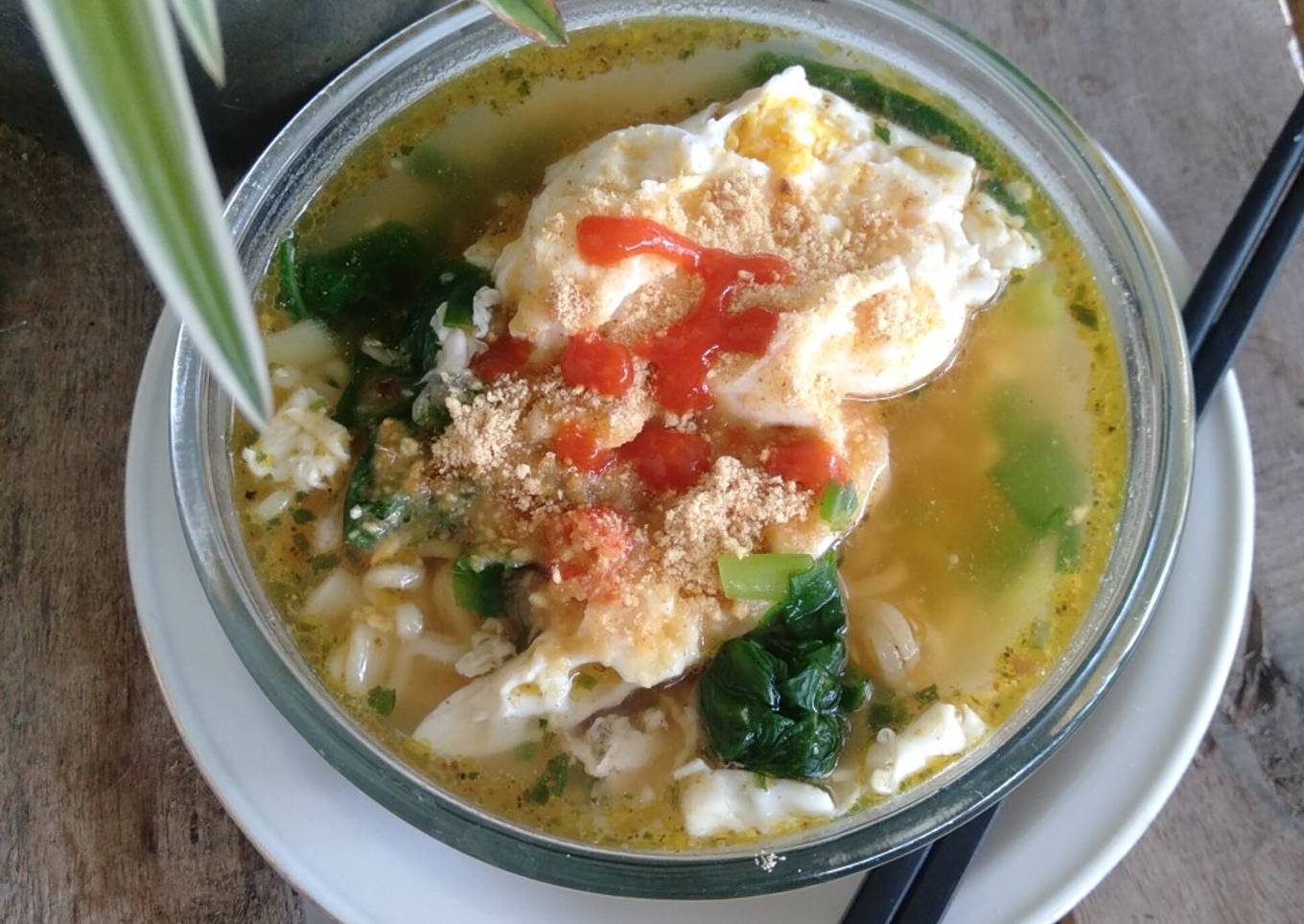 Indomie Soto Lamongan pake Telor