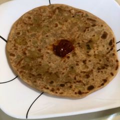 Aloo(Potato) parata A picture of Aloo(Potato) parata.