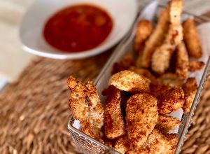 Una foto de Fingers de pollo facilísimos en airfryer