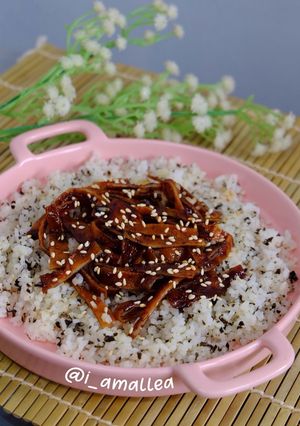Foto resep Roasted Odeng & Nori Rice