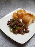 Mantou Goreng Sapi Lada Hitam