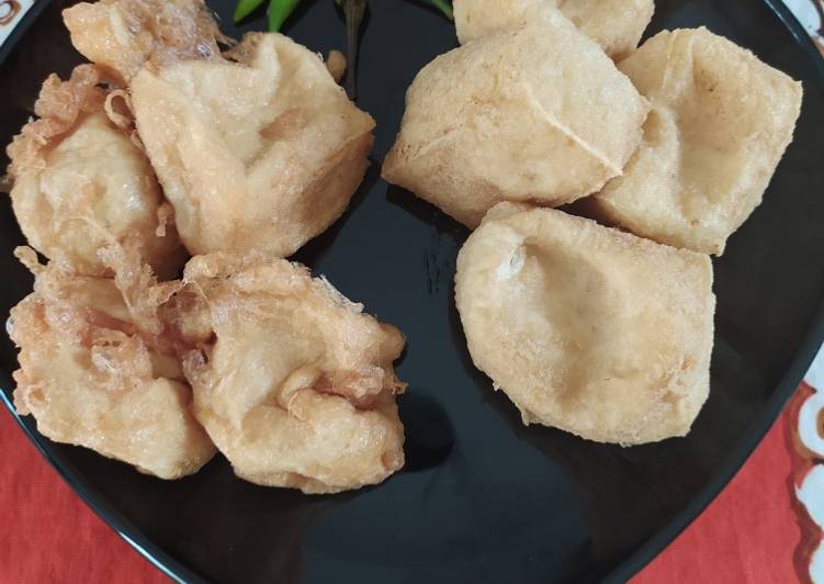 Tips menggoreng Tahu Susu