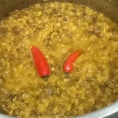 Mong dal chilka wali, A picture of Mong dal chilka wali,.